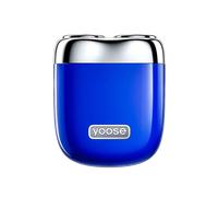 yoose Mini 2.0 - Rasoir électrique compact pour déplacements - Bleu