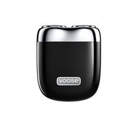 YOOSE-MINI 2 Rasoir léger, matériau en alliage, rasoir élégant et portable, facile à nettoyer et à entretenir,Noir