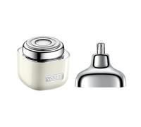 yoose Tondeuse Nez & Rasoir Mini 2-en-1 - Corps en Alliage, Compact & Léger, IPX7 Étanche, Charge Rapide Type-C, Têtes Magnétiques Interchangeables - Tondeuse Barbe Homme/Rasoir Nez Homme
