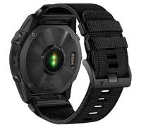 YOOSIDE Bracelet de montre en nylon robuste pour Garmin Fenix 8 51 mm / epix Pro 51 mm / Instinct 3 50 mm / Enduro, Bracelet de poignet sport en nylon tissé réglable Quick Fit pour Fenix 7X / 6X / 5X