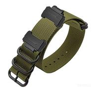 YOOSIDE Bracelet de Montre pour Casio G-Shock, Nylon avec Boucle en Acier Inoxydable Bracelet de Remplacement pour Casio G-Shock GW-DW5600/DW-6900,GW-M5610/GW-5000 5035 (Vert)