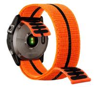YOOSIDE Bracelet en nylon boucle de 22 mm pour Garmin Fenix 8 47 mm / epix Pro 47 mm / Instinct 3 45 mm, bracelet de montre ultra-léger à séchage rapide, lavable en machine pour Fenix 7/6/5, Instinct