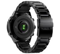 YOOSIDE Bracelet en titane avec fermoir à rabat pour Garmin Fenix 8 / Tactix 8 / epix Pro/Enduro, 22 mm et 26 mm, ajustement rapide, pour Fenix 7/6/5, Quatix, Tactix, 26mm, Titane, Pas de pierre