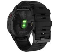 YOOSIDE QuickFit Bracelet de montre pour Garmin Fenix 6X ProSapphire, 26 mm souple en silicone hypoallergénique étanche pour Garmin Fenix 5X5X Plus, Fenix 3, Quatix 3, Tactix Bravo 26mm for Fenix