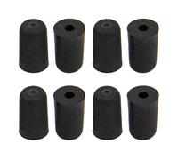 Yootones Lot de 8 embouts en caoutchouc pour pique de violoncelle, contrebasse, protection, compatible avec les accessoires de remplacement d'ins