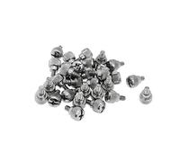 Yootop Lot de 30 vis à tête moletée Phillips #6-32, attaches filetées pour boîtier de disque dur, longueur du filetage 5 mm (nickelé)