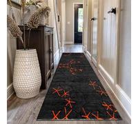 Yopappol Tapis de Couloir Extra Longs, antidérapants, lavables en Machine, étroits et décoratifs, Disponibles en 1 m, 1,5 m, 2 m, 2,5 m, 3 m, 3,5 m, 4 m, 4,5 m, 5 m, 5,5 m et 6 m.(100×300cm)