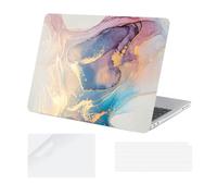 YOPAS Coque pour MacBook Neo 13" A18 Pro A3404, Marbre B | Étui de protection Snap Case, protection clavier UE, film de protection