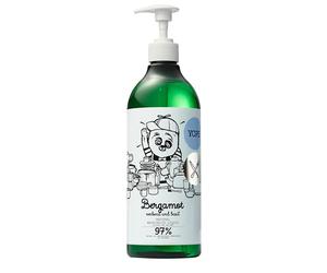 YOPE Cuisine Liquide vaisselle, Dégraissant, Hydrat la peau des mains, Extraits de concombre et d'aloès, 97% d'ingrédients naturels, Formule végétalienne, Bergamote Verveine et Basilic, 750ml