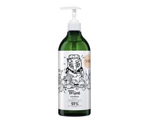 YOPE Cuisine Liquide vaisselle | Hydrate et nourrit la peau des mains | Doux | Extraits de concombre et d'aloès | 97% d'ingrédients naturels | Formule végétalienne | Menthe et mandarine | 750ml