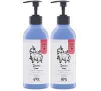 YOPE Gel Douche | Extraits de Myrrhe | Bambou | Guarana yuzu | Hydratant | Pour les peaux sèches et fatiguées | 97% d'ingrédients naturels | Formule Vegan | Myrrhe Guaiacum et Fève Tonka | 400ml