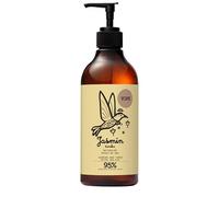 YOPE Savon naturel liquide pour les mains au jasmin et tonka - Nettoyage et soin doux - Hydratant pour un lavage fréquent des mains - Testé dermatologiquement sans cruauté envers les animaux - 500 ml