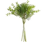 YOPI Bouquet de Haricots d'acacia poilus, Fleurs artificielles, Plantes artificielles, Fleurs artificielles de Mariage, Accessoires de Tournage for décoration de Maison(Green)