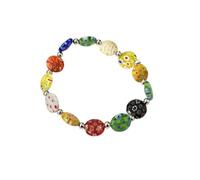 YOPI Bracelet élastique à glaçure colorée à faire soi-même for femme - Accessoires floraux faits main