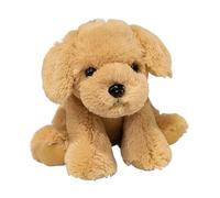 YOPI Peluche Animal réaliste de 23 cm - Panda, Renard ou Tigre Assis de 18 cm, en Peluche for Enfants et collectionneurs(Goldenretriever)