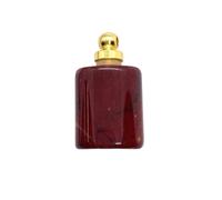 YOPI Pendentif en Pierre de Sable Bleu Naturel - Forme cylindrique en œil de Tigre - Accessoires de Bijoux for projets de Bricolage(RainbowStonegold)