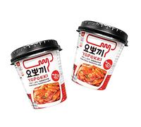 Yopokki Lot de 2 gâteaux de riz coréens dans une tasse - Coréan Rice Cake Cup - OG ASIA