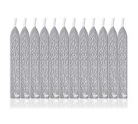 Yoption 12 pcs Totem Fire Manuscript Joint d'étanchéité Bâtons de cire avec mèches d'étanchéité Cire pour envoi postal Lettre rétro cachet de cire