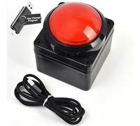 Yoqanr Clavier d'entrée macro USB programmable, bouton de décision de politique majeure, clavier à une main, clavier de réglage programmable, clavier de contrôle du commutateur de jeu PC, boutons de