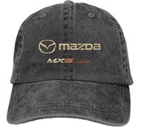 YoQIK 1Casquette de Baseball avec pour Mazda MX-5 Logo,Casquette Décontractée Ajustable Taille Unique Unique,pour Hommes Femmes Sports Loisirs Vêtements Accessoires,A