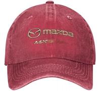 YoQIK 1Casquette de Baseball avec pour Mazda MX-5 Logo,Casquette Décontractée Ajustable Taille Unique Unique,pour Hommes Femmes Sports Loisirs Vêtements Accessoires,C
