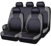 YoQIK 9 Pièces Auto Ensembles Housses Siège Universelles pour VW Passat Variant (B9) 2023 2024,Cuir Avant Arrière Coussins Couvre Respirant Imperméable Protections Accessoires,C