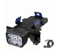 YoQIK Éclairage Cyclisme pour Canyon,Éclairagea Vant+Feu Arrière+Haut-Parleur+Batterie Externe,1200MAh LED Lumière Phare,pour Loisirs Sports,B