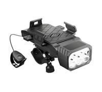 YoQIK Éclairage Cyclisme pour Canyon,Éclairagea Vant+Feu Arrière+Haut-Parleur+Batterie Externe,1200MAh LED Lumière Phare,pour Loisirs Sports,A