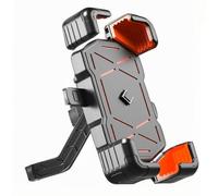 YoQIK Supports Téléphones Moto pour Suzuki Impulse 2008 2009 2010 2011,Rotatif à 360°Guidon/Rétroviseur Support Rétractable Anti-Branle Accessoires Portables Smartphone,Red-B