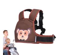 Yorajuy Harnais De Sécurité Moto Enfant,Ceinture De Sécurité Moto Enfant - Harnais de siège de vélo électrique adapté aux,Porte-de conception réglable pour motos, vélos, scooters, véhicules