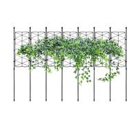 Yorajuy Treillis de pour Monstera - Cadre de , fournitures de jardinage, support d'escalade - pour clématites, gloires du matin, concombres, tomates, pois de senteur, roses