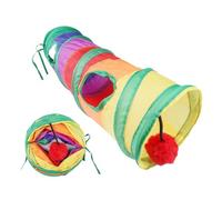 Yorajuy Tubes et Tunnels pour Hamsters,Tunnels et Tubes pour Furets, Jouet Tunnel pour enrichissement du Terrain de Jeu pour Hamster, Jouets d'escalade pour Hamsters, Petit Tunnel Amusant pour