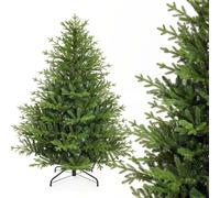 Yorbay Sapin de Noël artificiel 180cm Sapin de Noël artificiel en PE, PVC avec support,Sapin de Noël Arbre de Noël pour décoration de Noël