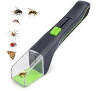 Yorenise Lot de 1 Attrape Insectes et Attrape Araignées, Outil pour Attraper et Observer Papillons, Araignées et Insectes, Utilisation Facile pour Maison, Jardin