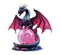 YORISMAL Boule de dragon en cristal de style bohème - Décoration de table plate polyvalente - Décoration d'intérieur