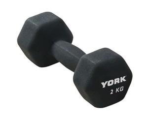 York 2kg Neo Hex Dumbbell