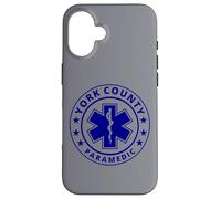 York County Paramedic Star of Life Caroline du Sud EMT SC EMS Coque pour iPhone 16