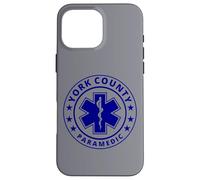 York County Paramedic Star of Life Caroline du Sud EMT SC EMS Coque pour iPhone 16 Pro Max