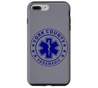 York County Paramedic Star of Life Caroline du Sud EMT SC EMS Coque pour iPhone 7 Plus/8 Plus