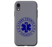 York County Paramedic Star of Life Caroline du Sud EMT SC EMS Coque pour iPhone XR