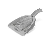 York Lot de 2 balayettes et pelles - 23,8 x 33 x 10,3 cm - Gris - Acier allié - Gris
