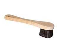 York Mini Brosse à Chaussures pour Cirage, 1 pc | Brosse de poche type palot pour appliquer cirage et crème, idéale pour cuir daim et nubuck avec nettoyage précis des coutures
