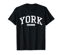 York Nebraska NE JS03 College University Style T-Shirt