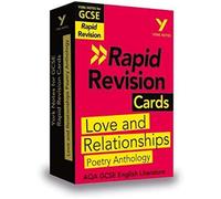 York Notes For Aqa Gcse (9-1) Rapid Revision Cards: Love And