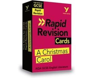 York Notes for AQA GCSE 91 Rapid Revision Cards A Christmas Carol catch up revise and be ready for the 2025 and 2026 exams by Lyn Lockwood Unknown (Auteur)