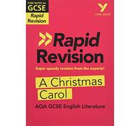 York Notes RAPID AQA GCSE (Revision Guide) A Christmas Carol - for 2026, 2027 exams