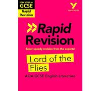 York Notes RAPID AQA GCSE (Revision Guide) Lord of the Flies - for 2026, 2027 exams