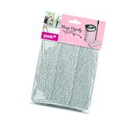 York Recharge pour Balai Plat Handy Housse de Rechange en Microfibre Fixation Spéciale Accroche Unilatérale Nettoyage Humide et à Sec pour Carrelage Parquet et Stratifié 1 Pièce
