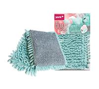 York Remplacement pour Balai à Balai avec pulvérisateur Dual Splash Polyester Vert/Gris Standard