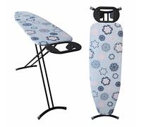 YORK Table Centrale Vapeur Planche à Repasser avec Aspiration Nova, Stable et réglable en Hauteur, Extra Large pour Chemises et Linge de lit - Repassage Efficace